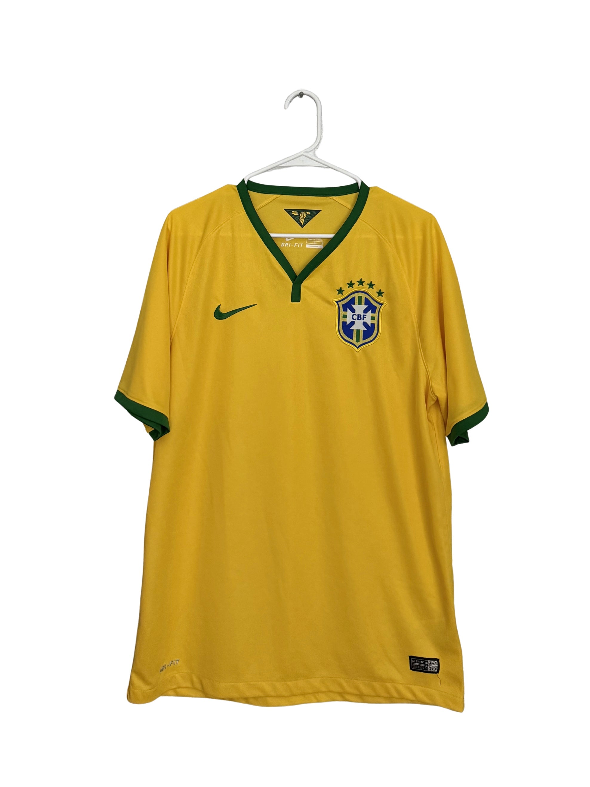 Brazil 2014 Home Jersey (L)