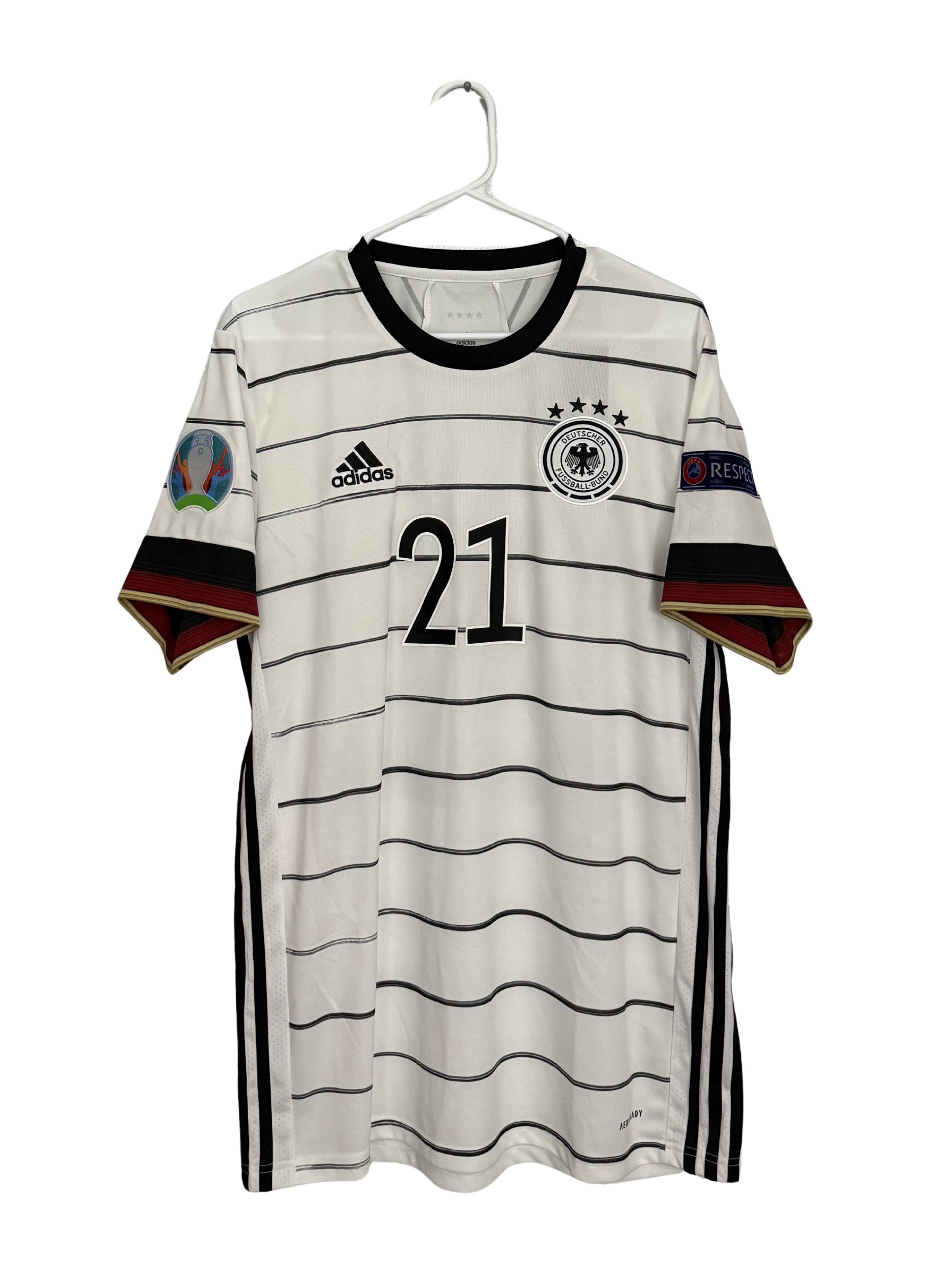 Germany 2020 Gundogan #21 Home jersey (L) BNWT
