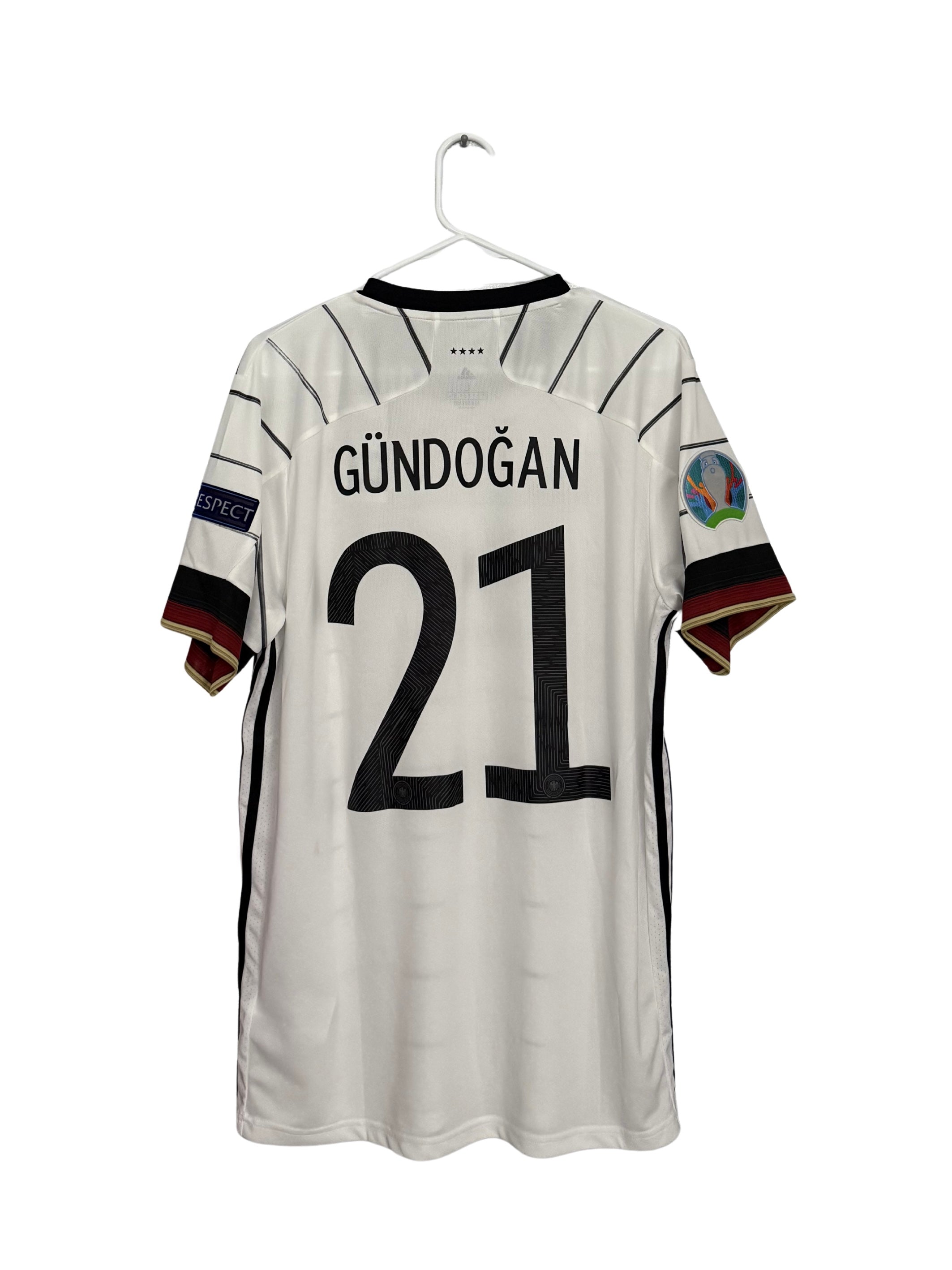 Germany 2020 Gundogan #21 Home jersey (L) BNWT