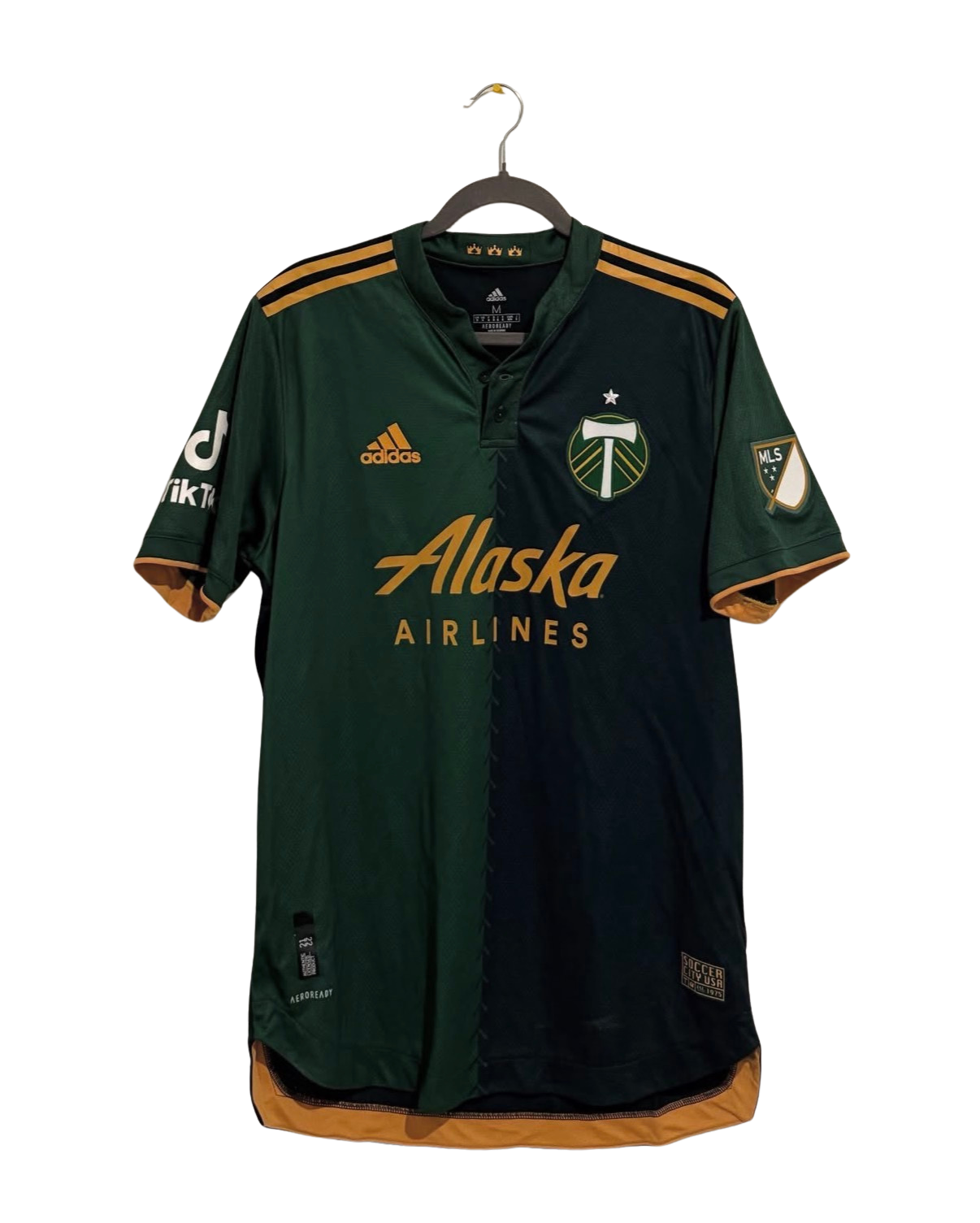 Portland Timbers 2021 Home PLAYER ISSUE jersey (M)