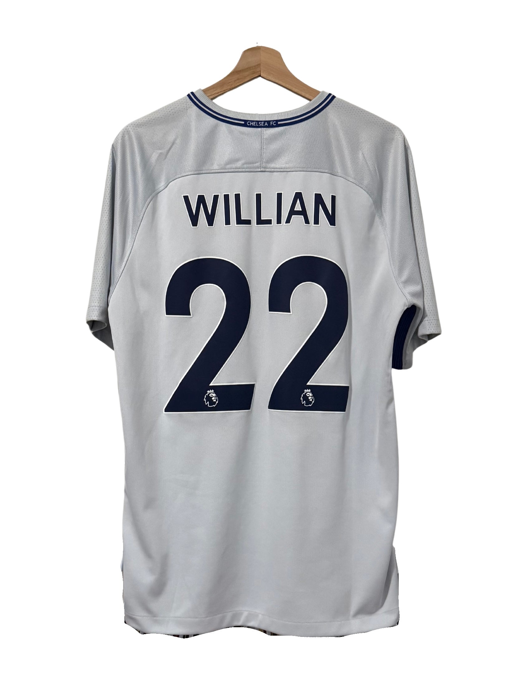 Chelsea FC 2017-18 Willian #22 Away jersey (L)