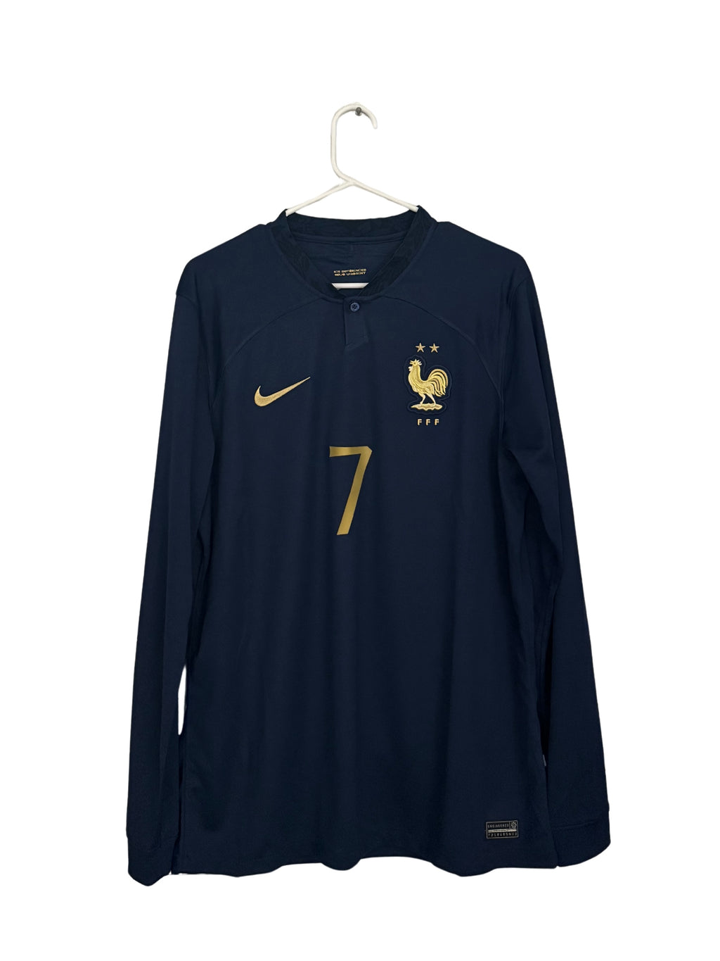 France 2022 Griezmann #7 Home L/S jersey (L)