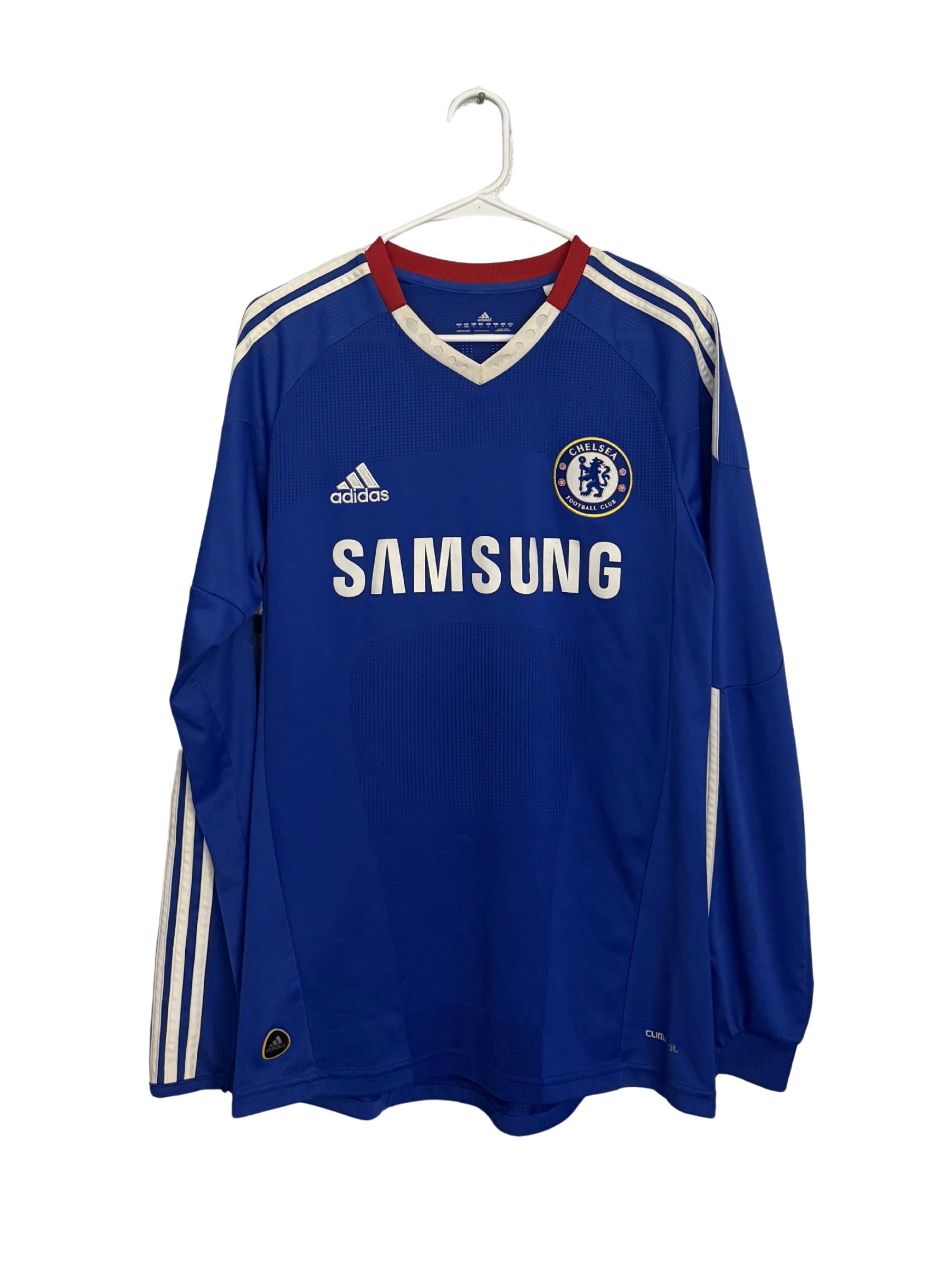 Chelsea FC 2010-11 Torres #9 Home L/S jersey (S)
