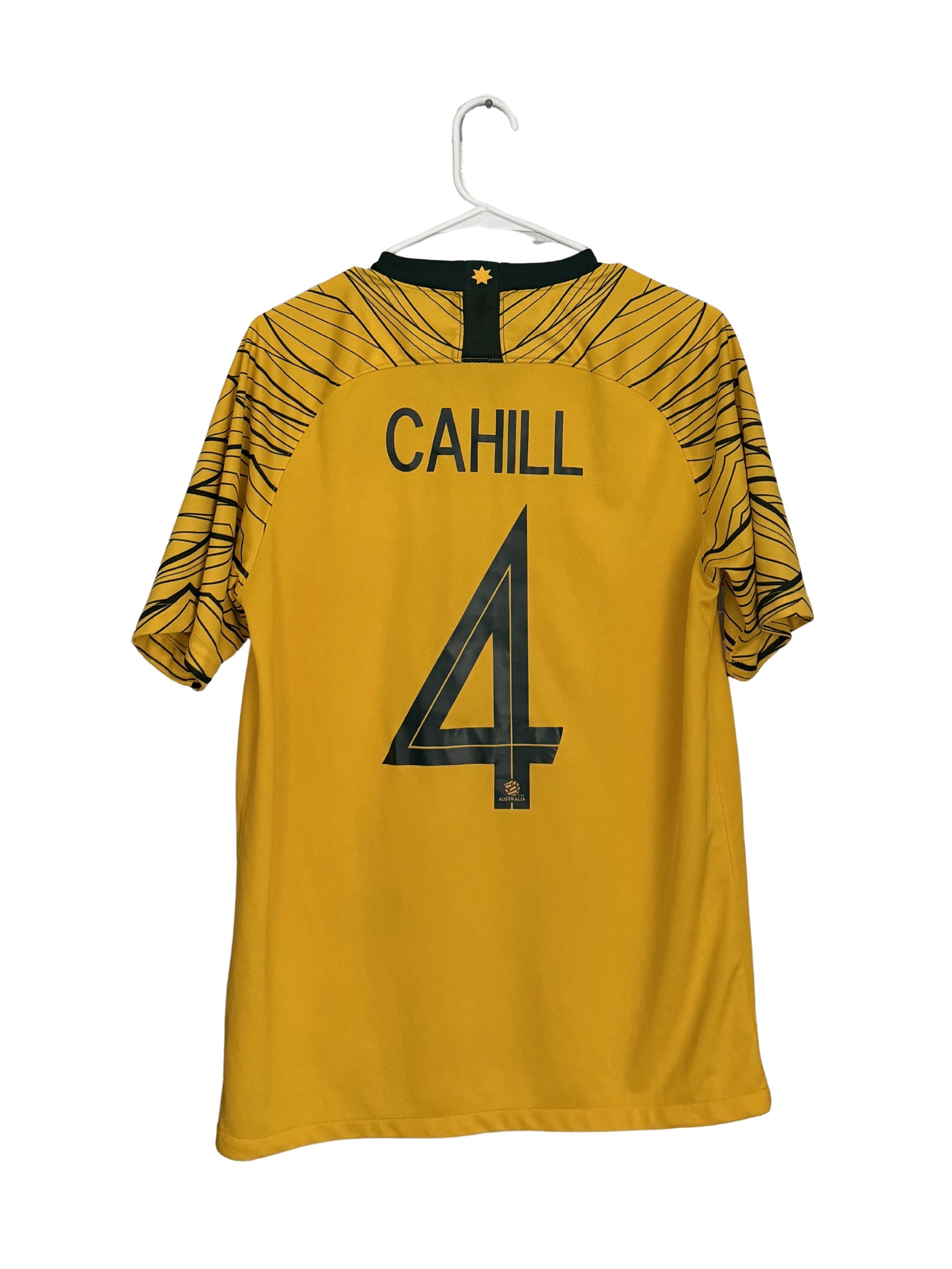 Australia 2018 Tim Cahill #4 Home jersey (M)