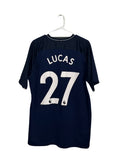 Tottenham Hotspur FC 2017-18 Lucas Moura #27 Away jersey (XL)