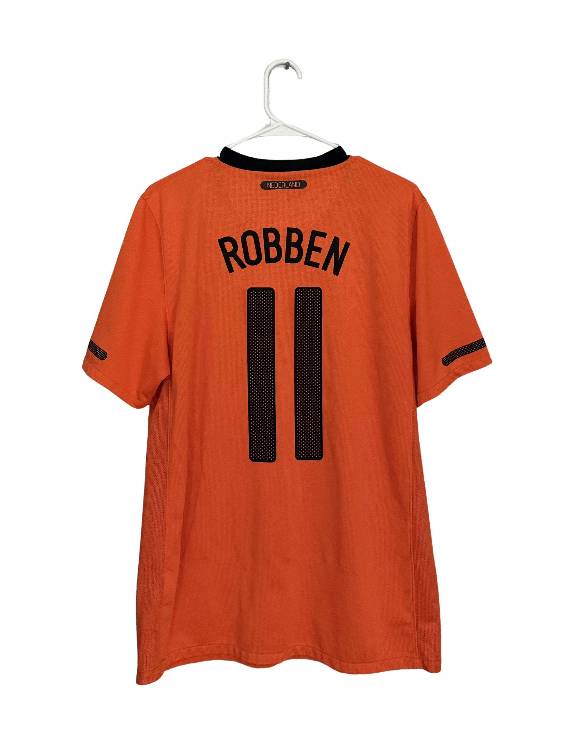 Netherlands 2010 Robben #11 Home jersey (M)