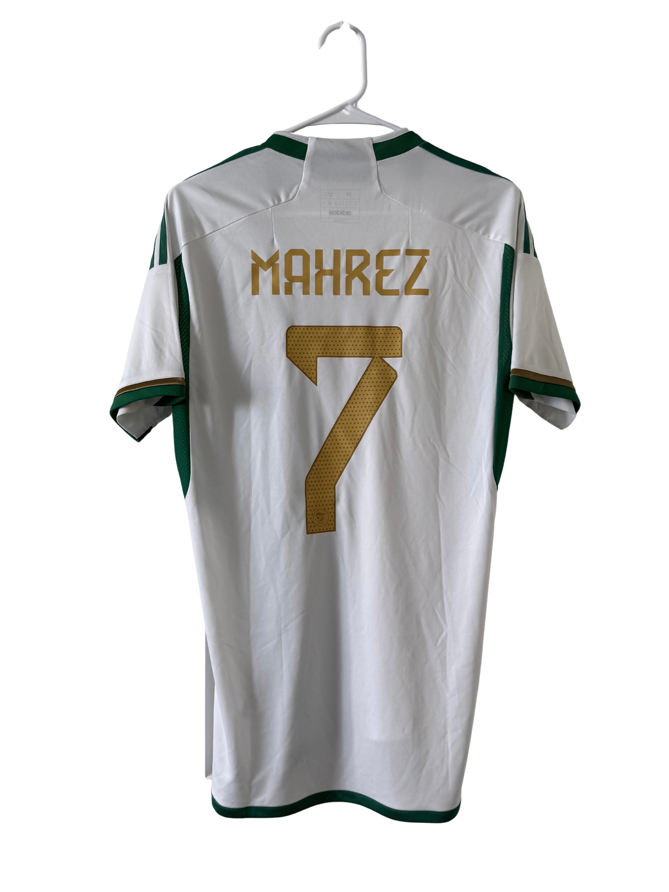 Algeria 2022 Mahrez #7 Home jersey (M)