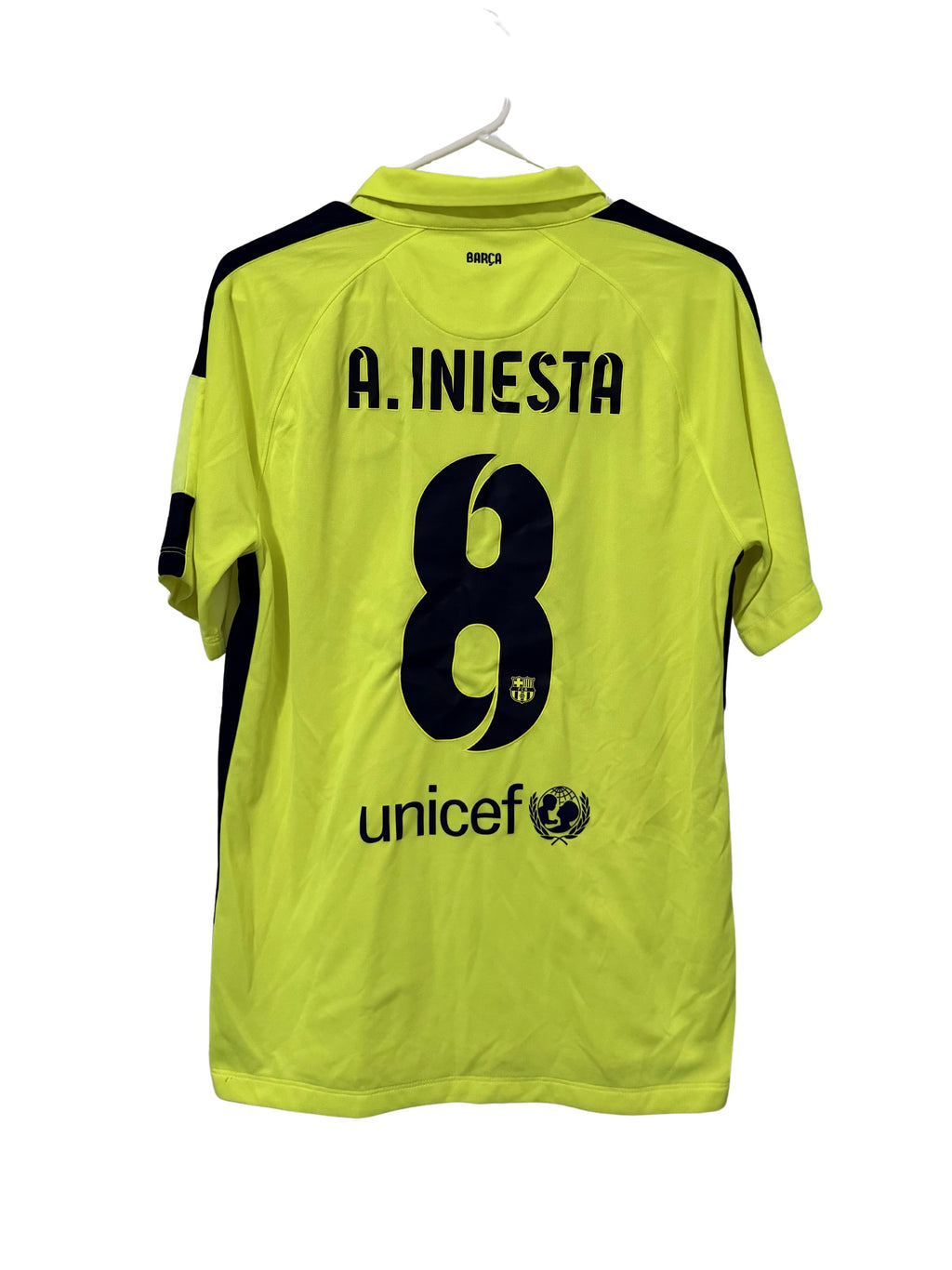 FC Barcelona 2014-15 Iniesta #8 Third jersey (M)
