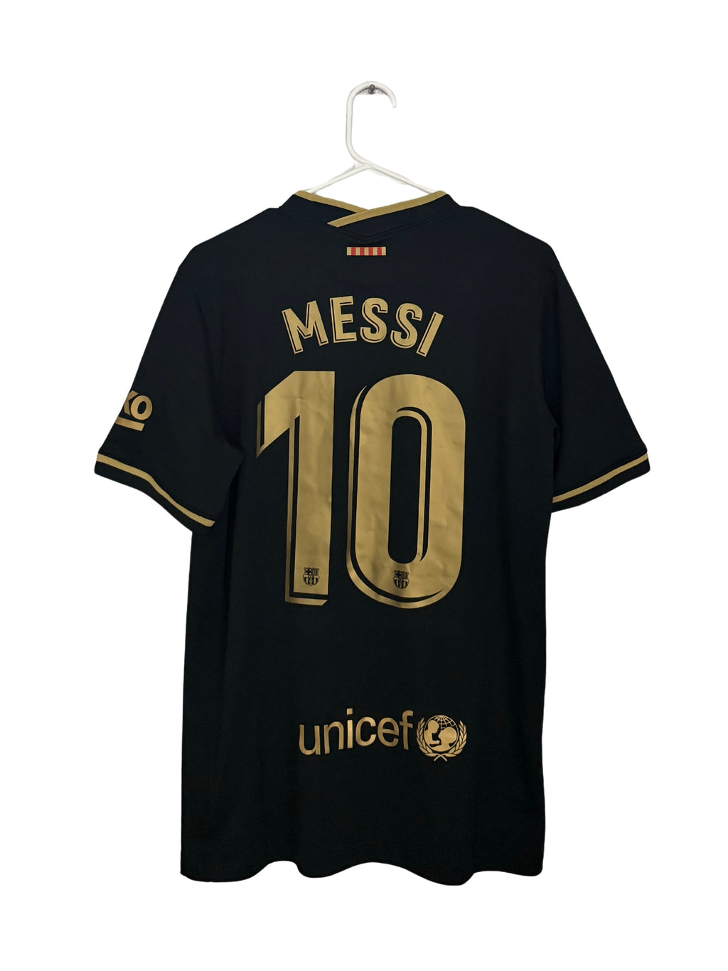 FC Barcelona 2020-21 Messi #10 Away jersey (M)