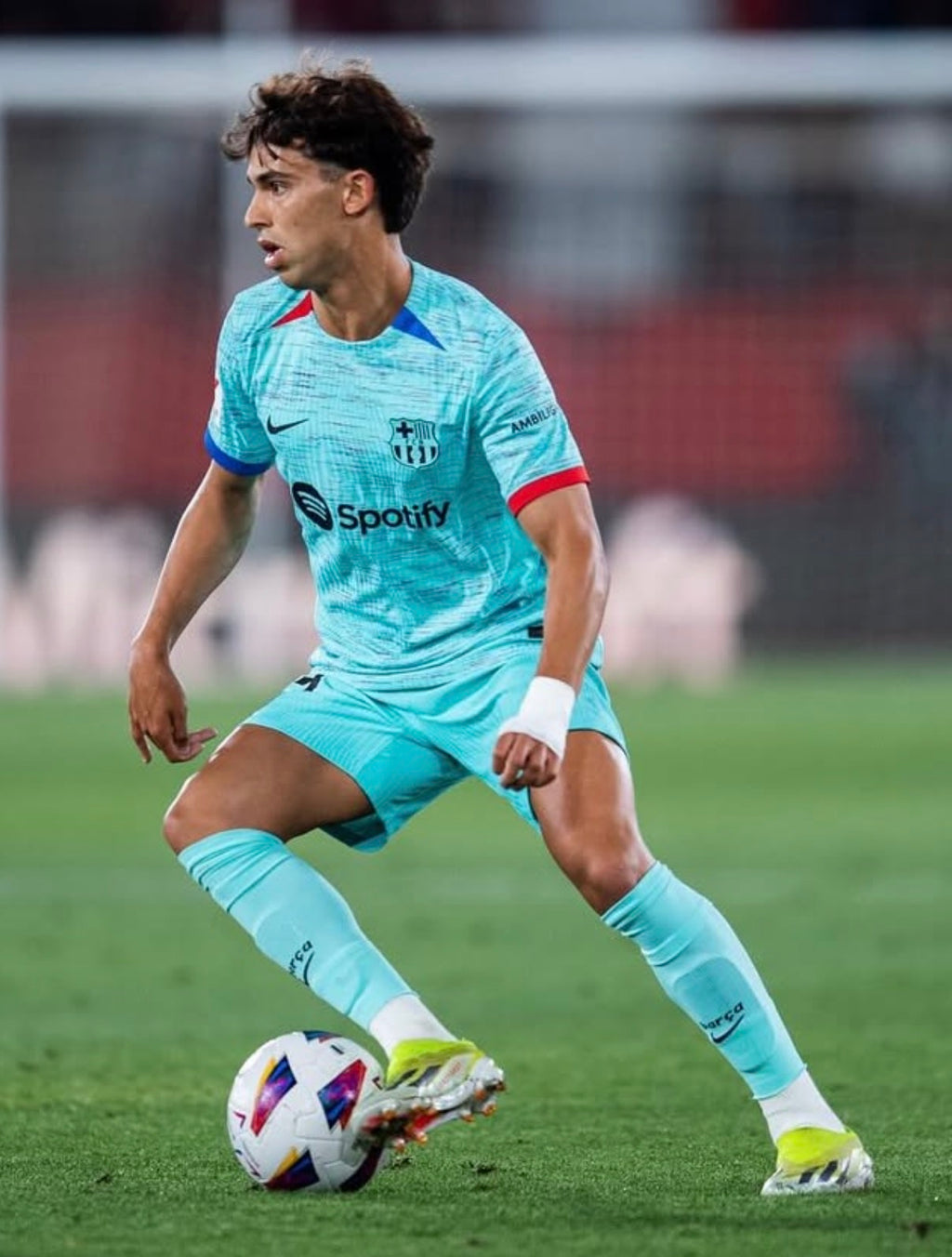 FC Barcelona 2023-24 Joao Felix #14 Third PLAYER ISSUE jersey (XL)