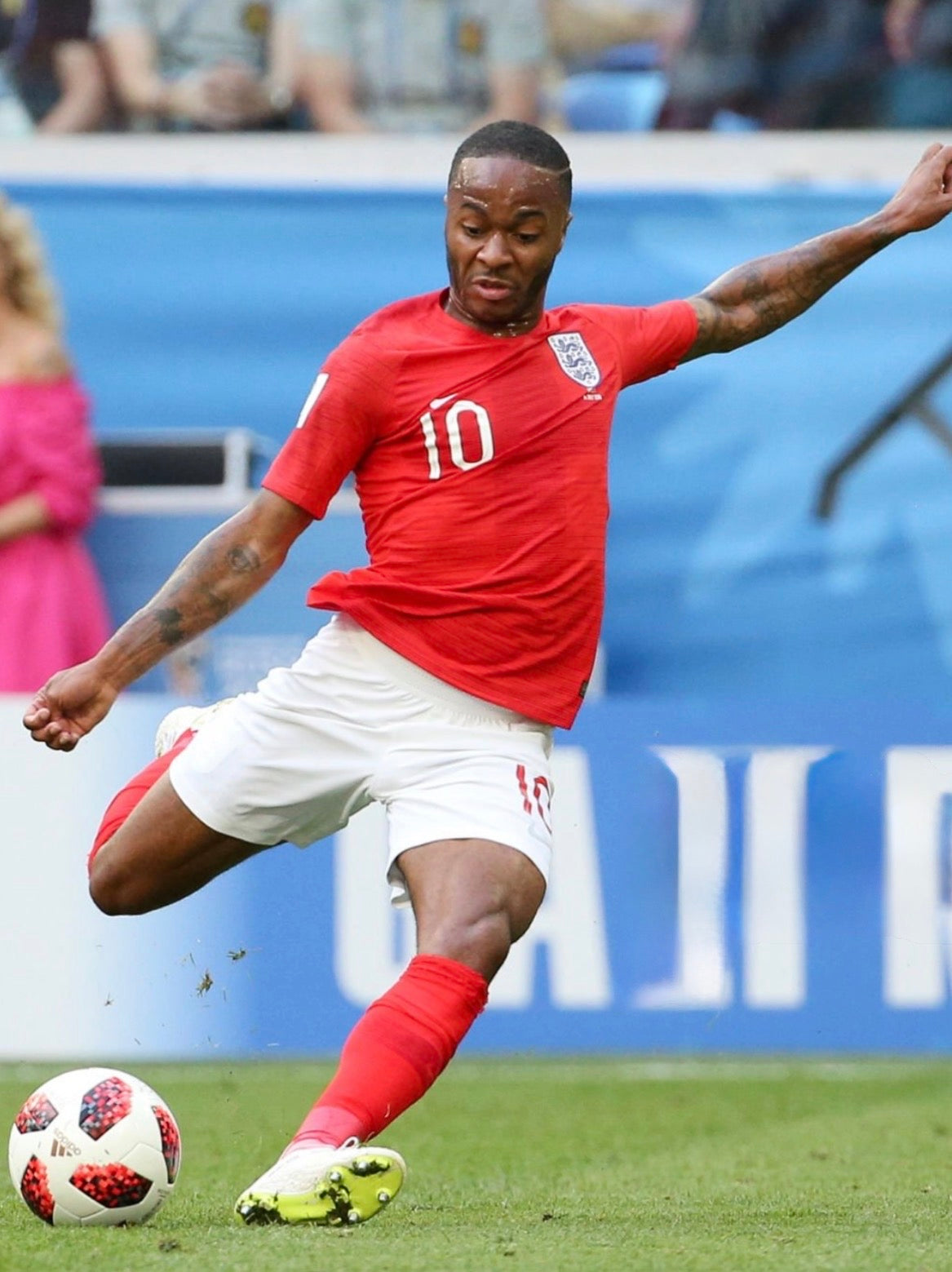 England 2018 Sterling #10 Away jersey (L)