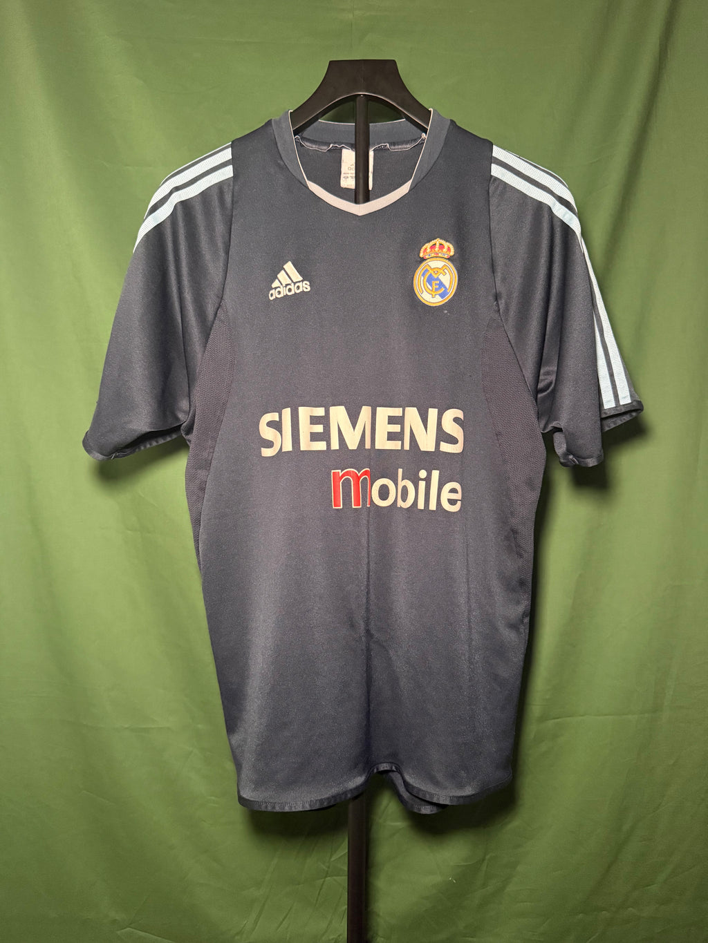 Real Madrid CF 2003-04 Zidane #5 Away jersey (M)