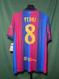 FC Barcelona 2026-27 Pedri #8 Home jersey (L) BNWT