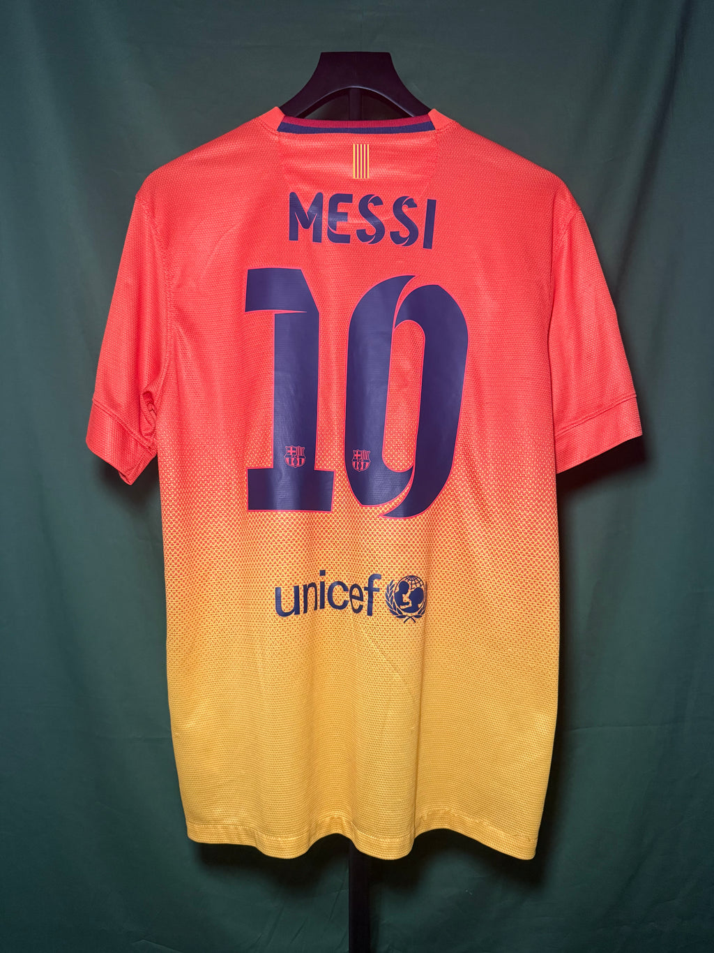 FC Barcelona 2012-13 Messi #10 Away jersey (M)