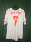 Valencia CF 2005-06 David Villa #7 Home jersey (L)