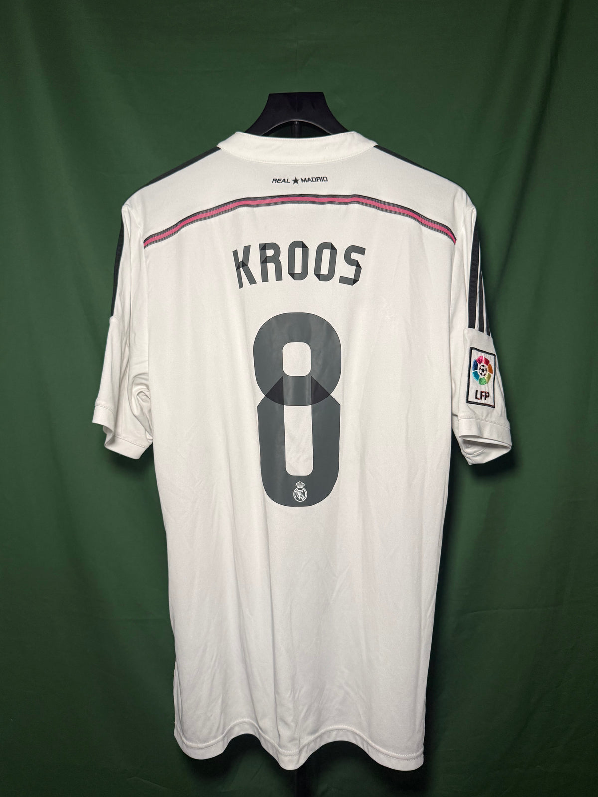 Real Madrid CF 2014-15 Toni Kroos #8 Home jersey (L)