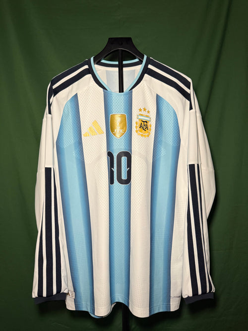 Argentina 2026 Messi #10 Home L/S jersey (L)