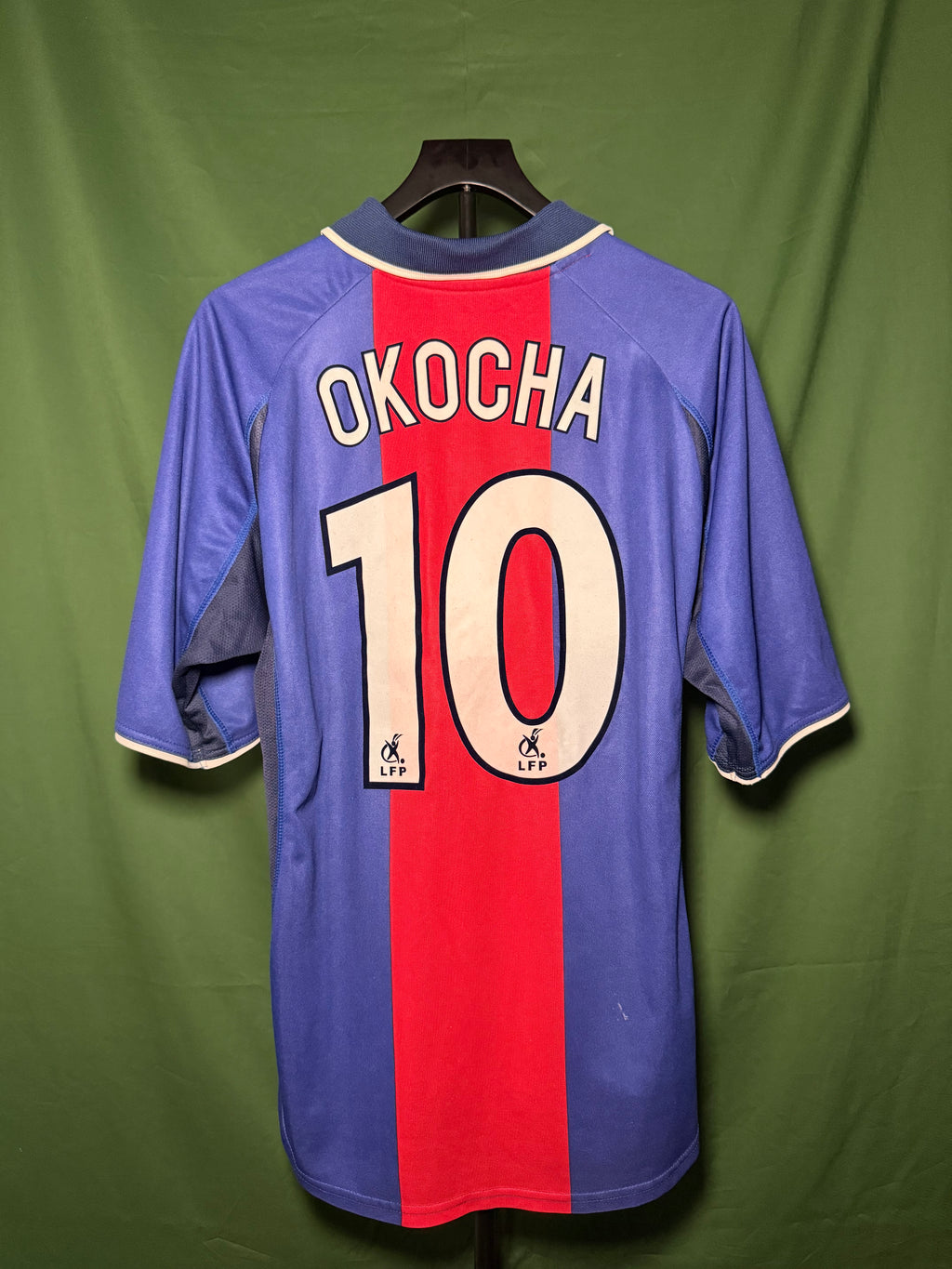 Paris Saint-Germain 2000-01 Okocha #10 Home jersey (L)