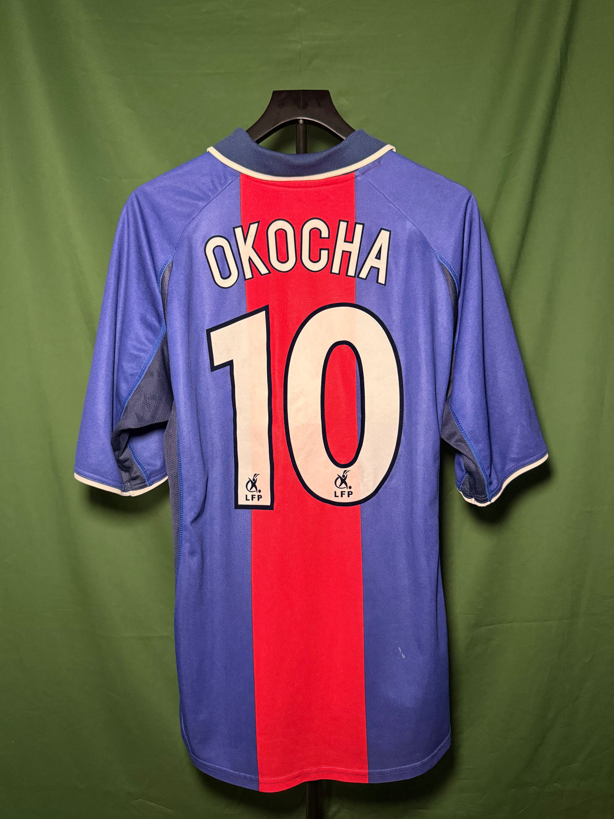 Paris Saint-Germain 2000-01 Okocha #10 Home jersey (L)