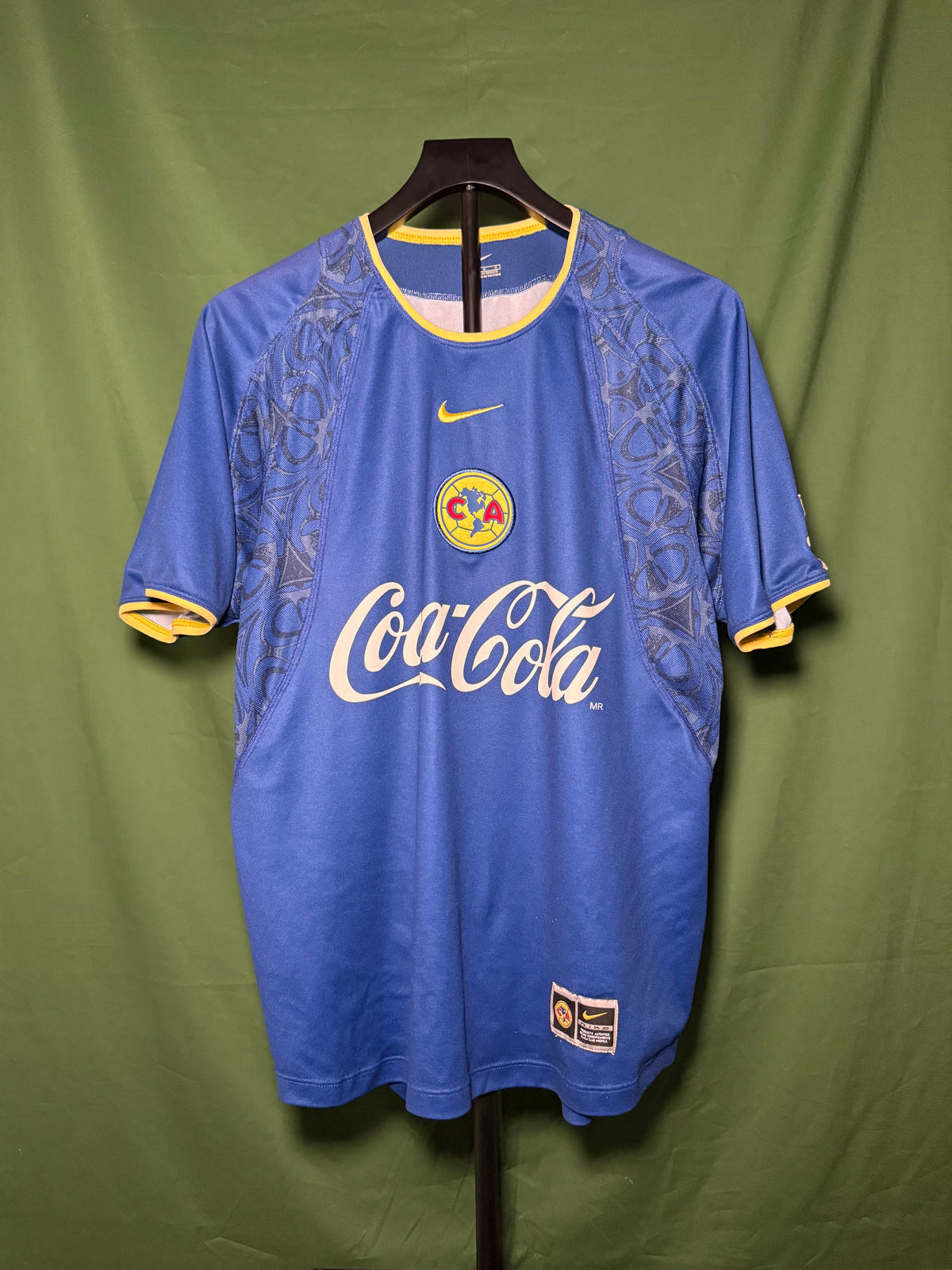 Club America 2002-03 Davino #5 Away jersey (M)