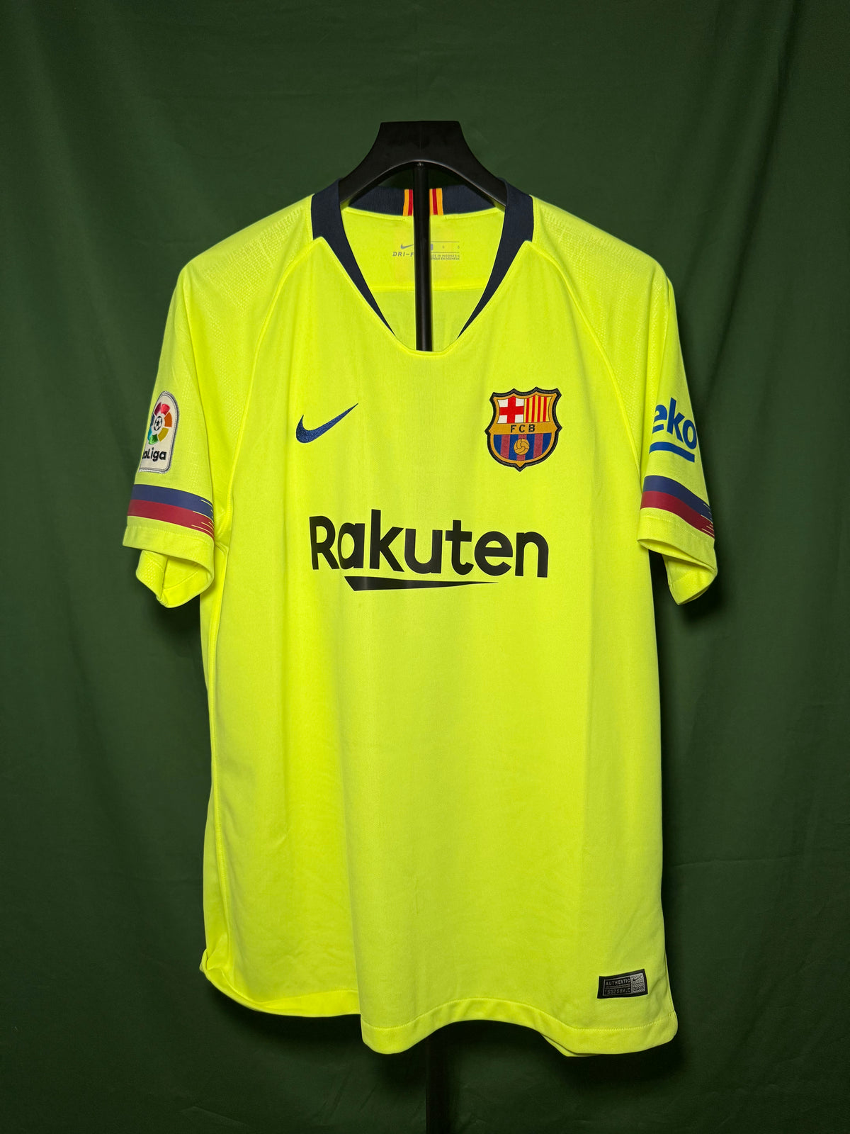 FC Barcelona 2018-19 Jordi Alba #18 Away jersey (L)