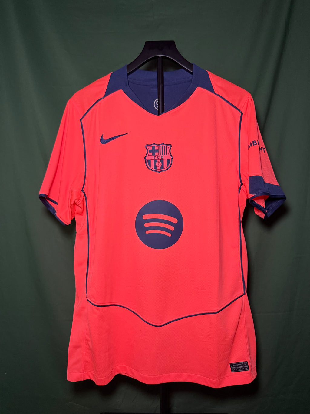 FC Barcelona 2025-26 Gavi #6 Third jersey (L)