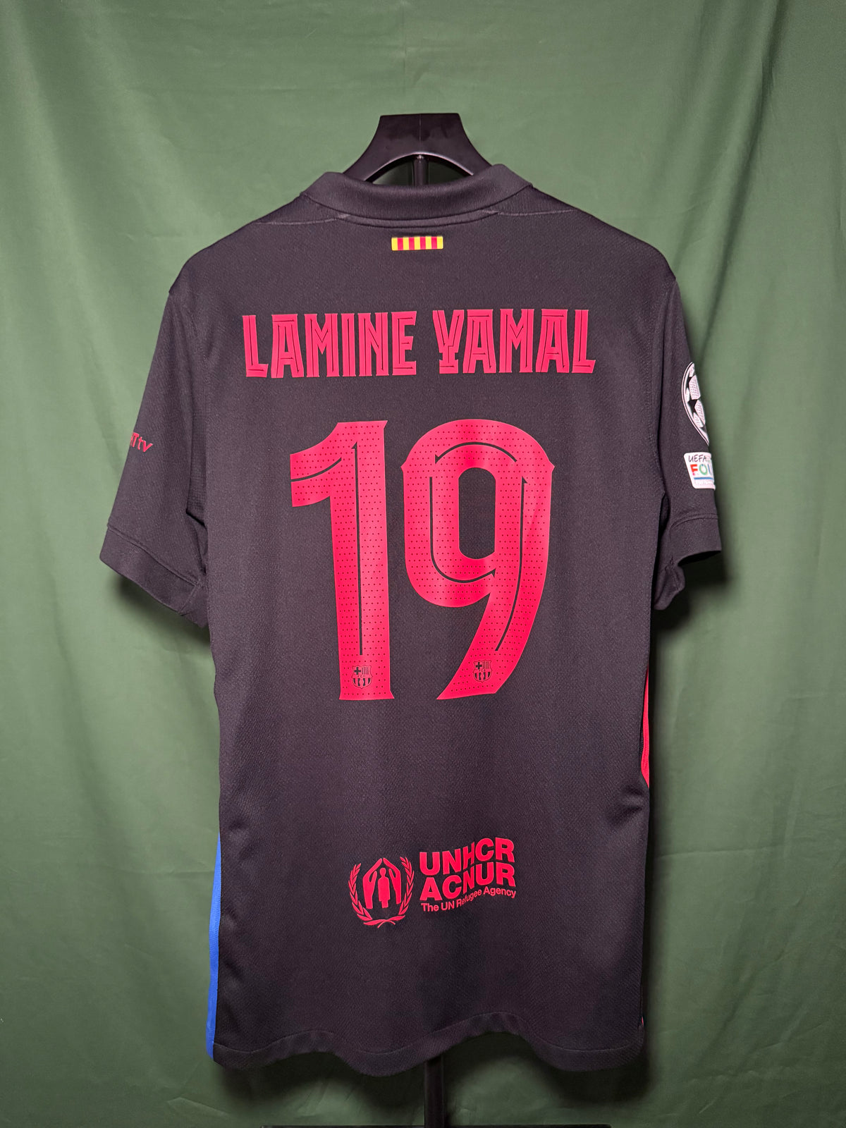 FC Barcelona 2024-25 Lamine Yamal #19 Away jersey (L)