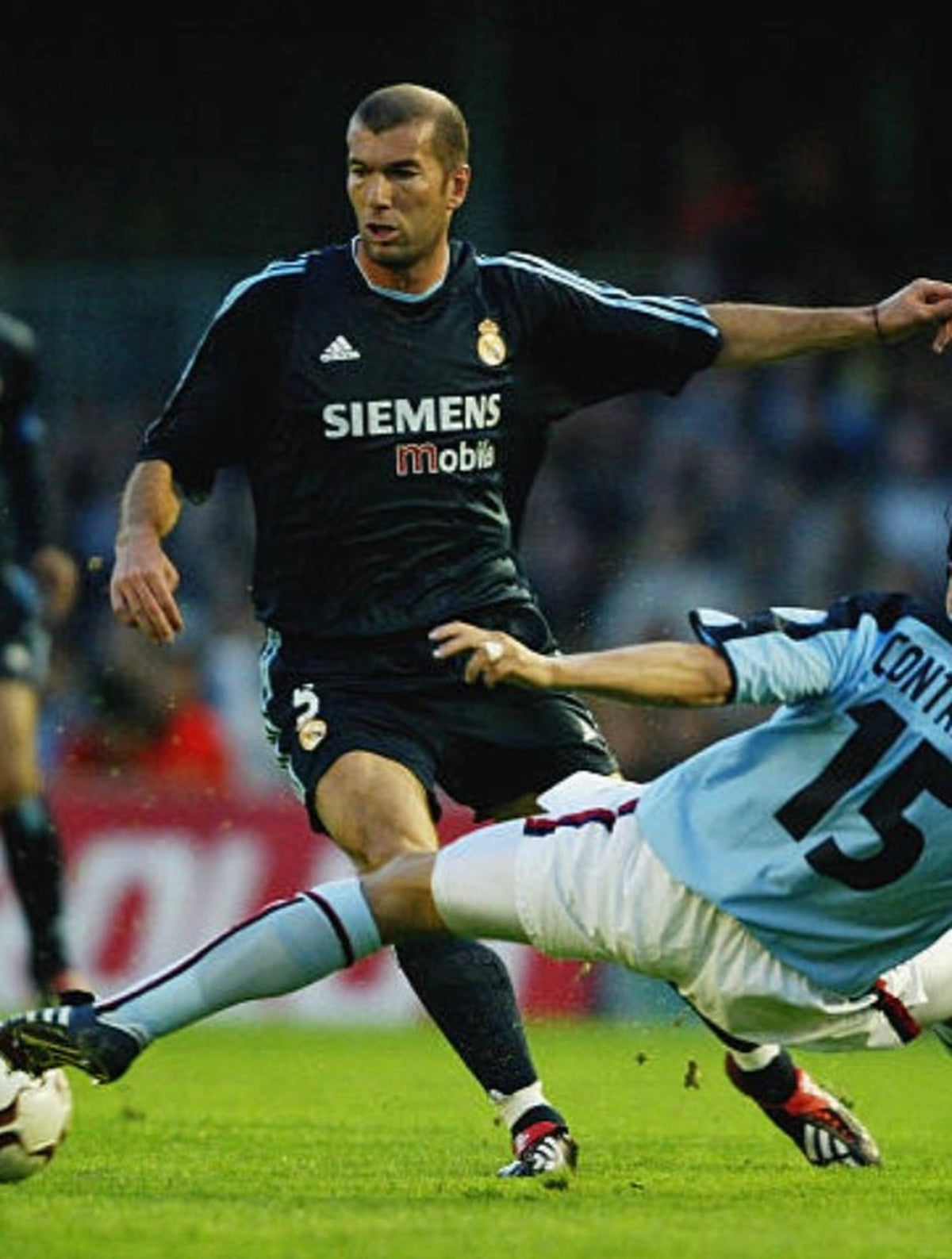 Real Madrid CF 2003-04 Zidane #5 Away jersey (M)