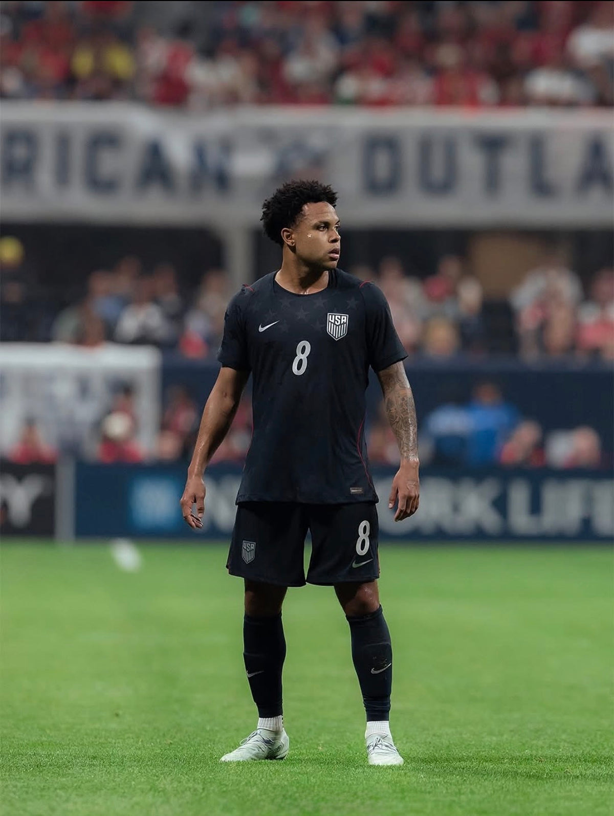 USMNT 2026 McKennie #8 Away jersey *PLAYER ISSUE* (L)