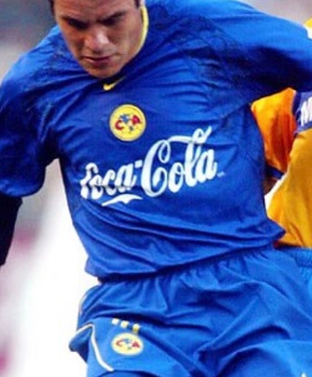 Club America 2002-03 Davino #5 Away jersey (M)