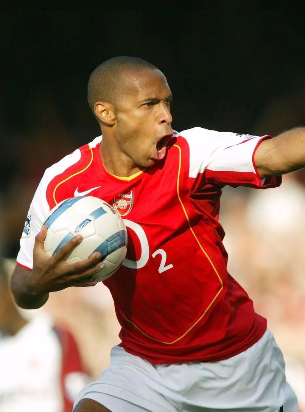Arsenal FC 2004-05 Henry #14 Home jersey (M)