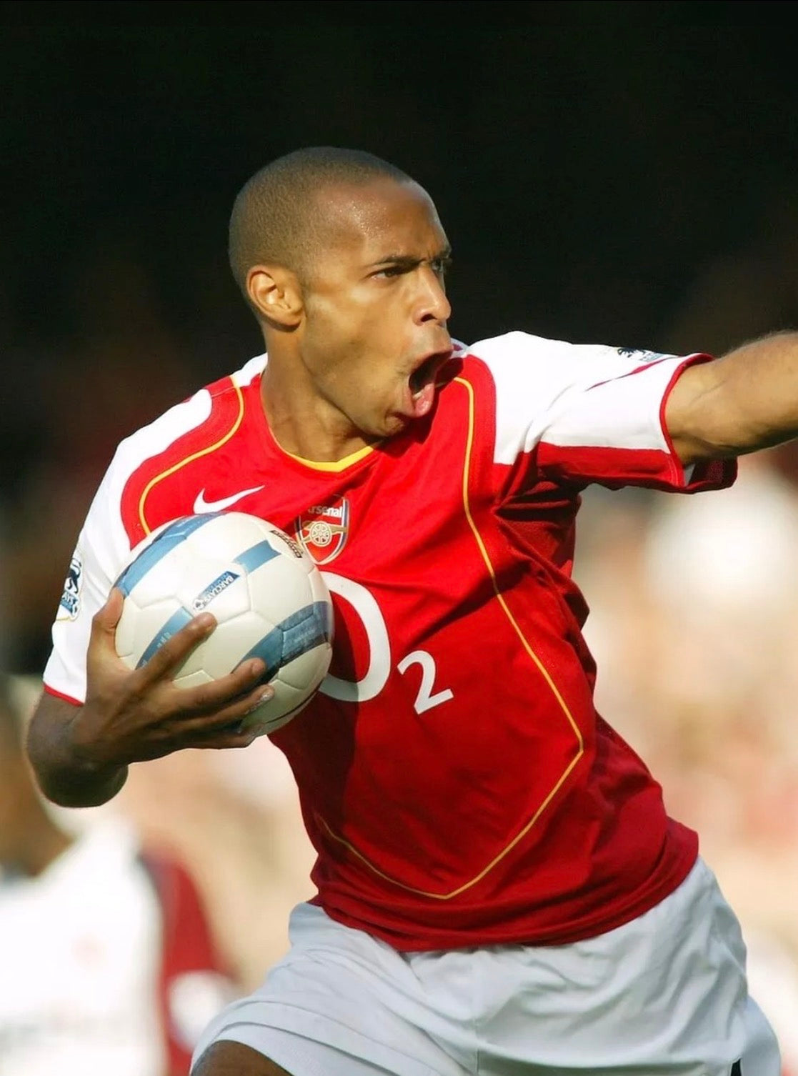 Arsenal FC 2004-05 Henry #14 Home jersey (M)