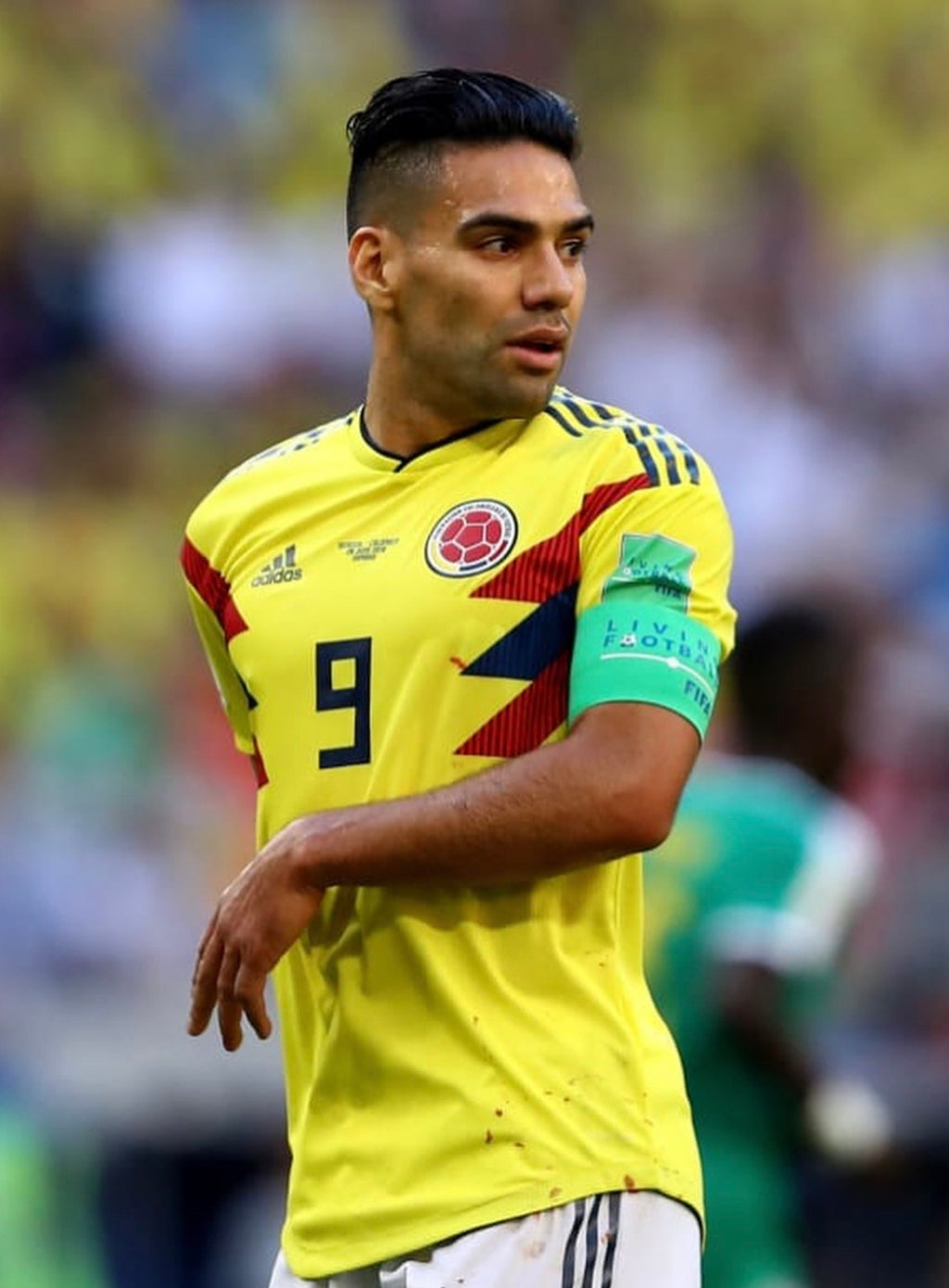 Colombia 2018 Falcao #9 Home jersey (M)