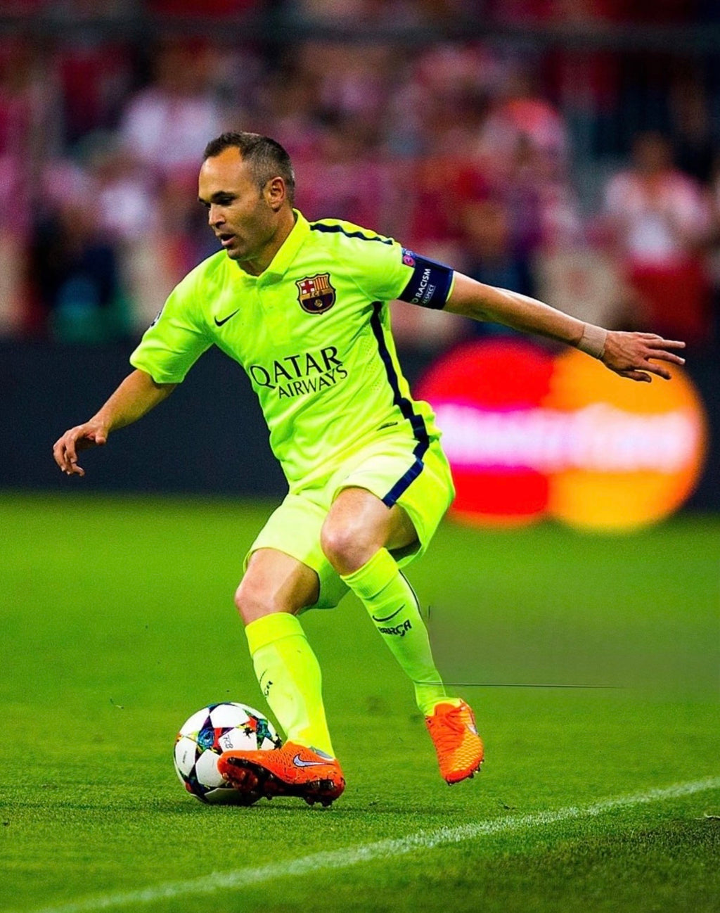 FC Barcelona 2014-15 Iniesta #8 Third jersey (M)