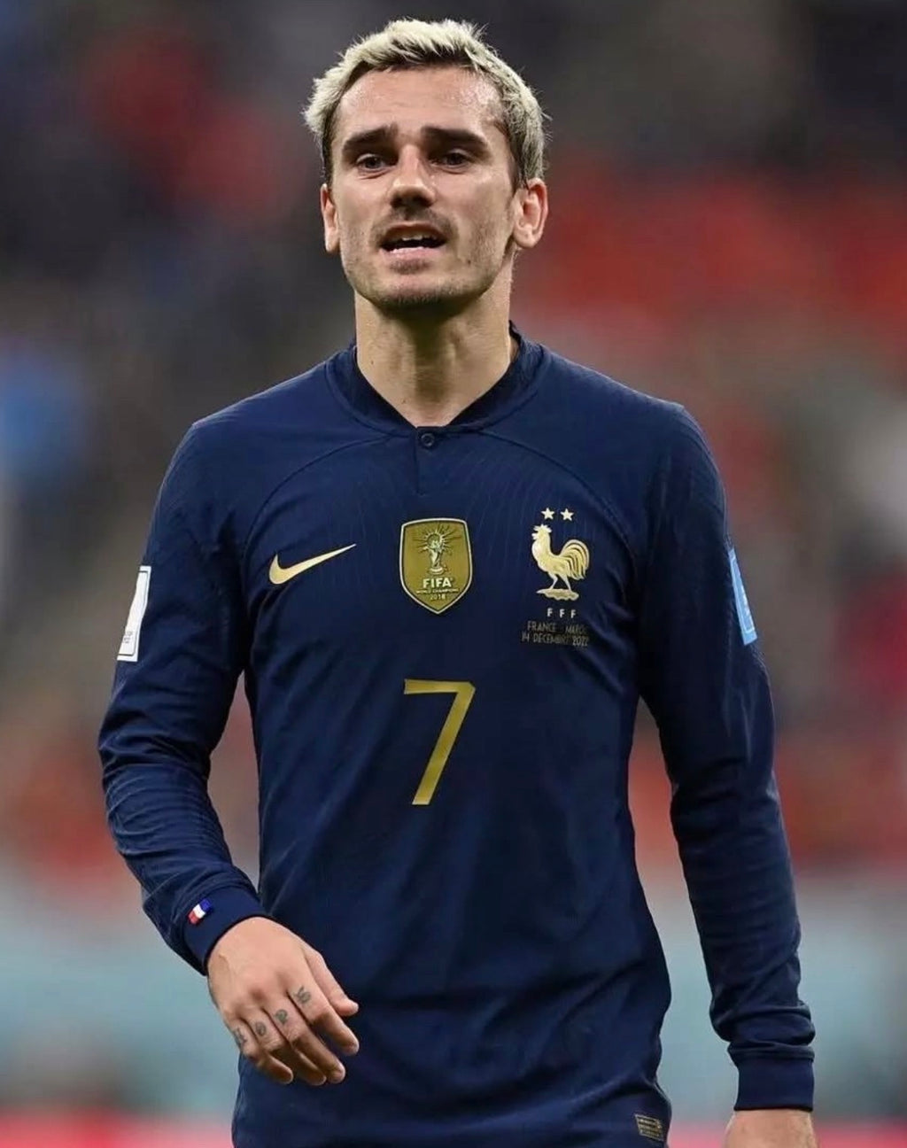 France 2022 Griezmann #7 Home L/S jersey (L)