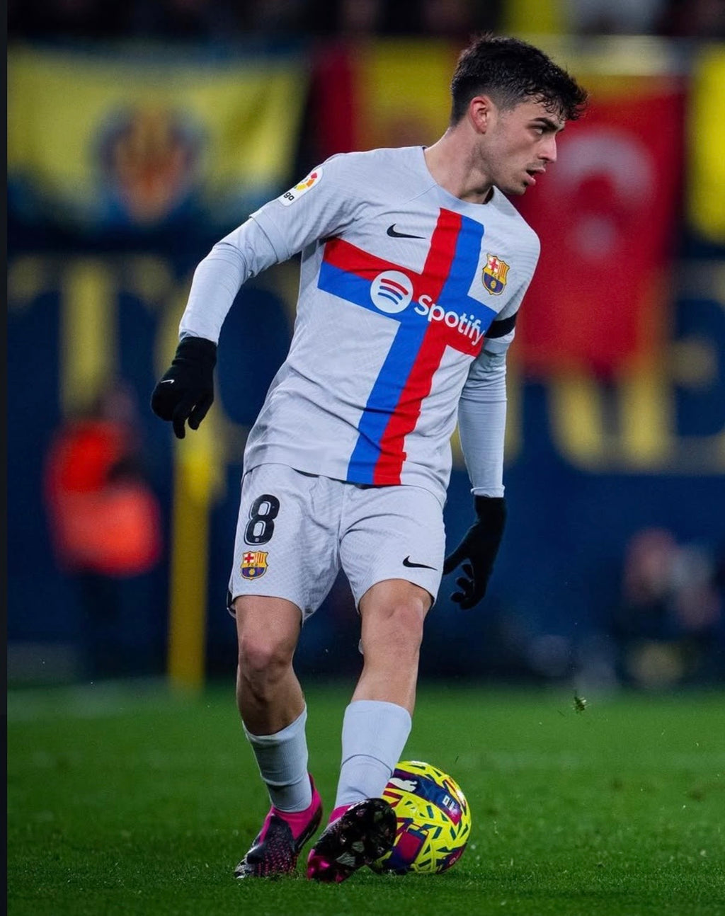 FC Barcelona 2022-23 Pedri #8 Away jersey (L)