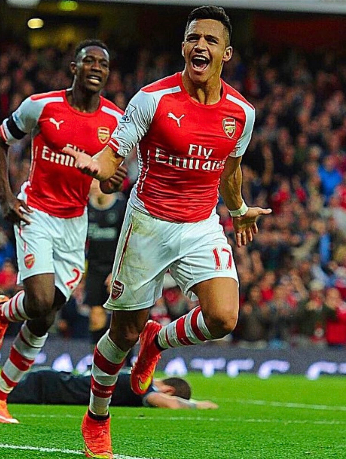 Arsenal 2014-15 Home jersey (M)