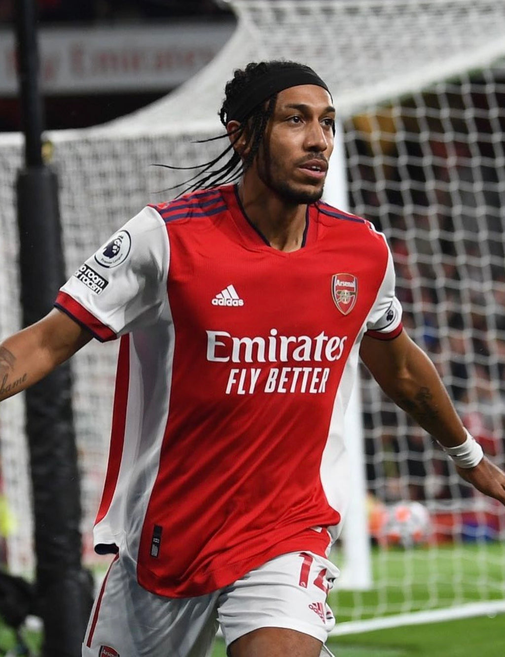 Arsenal FC 2021-22 Aubameyang #14 Home jersey (M)