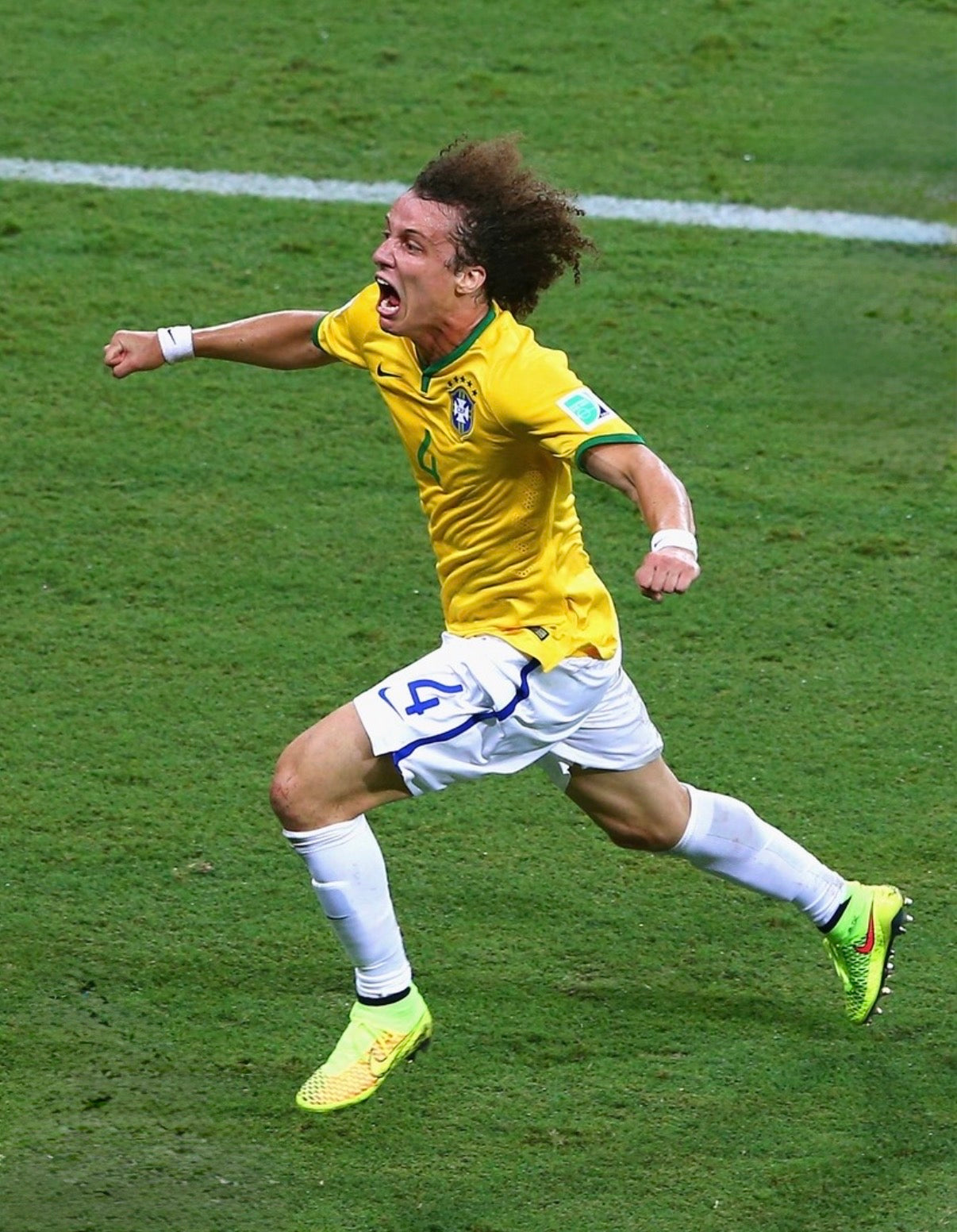 Brazil 2014 Home Jersey (L)