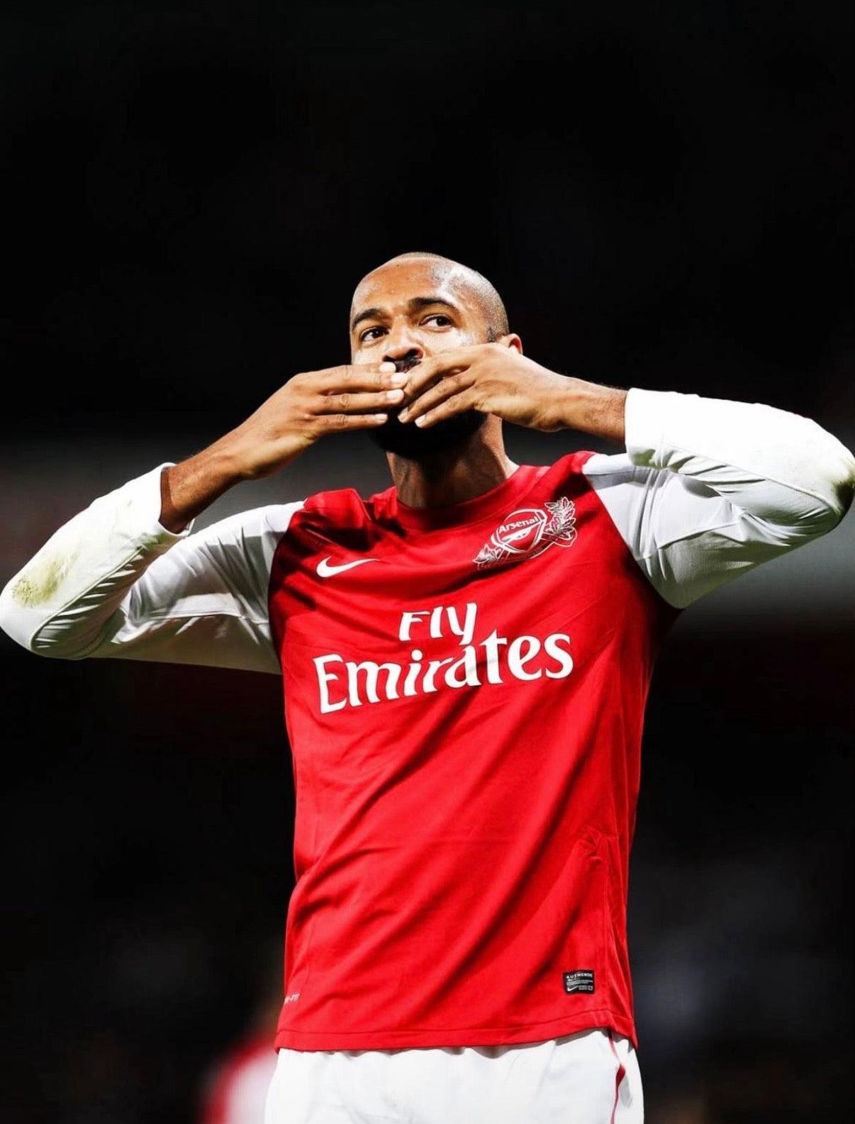 Arsenal FC 2010-11 Home L/S jersey (S)