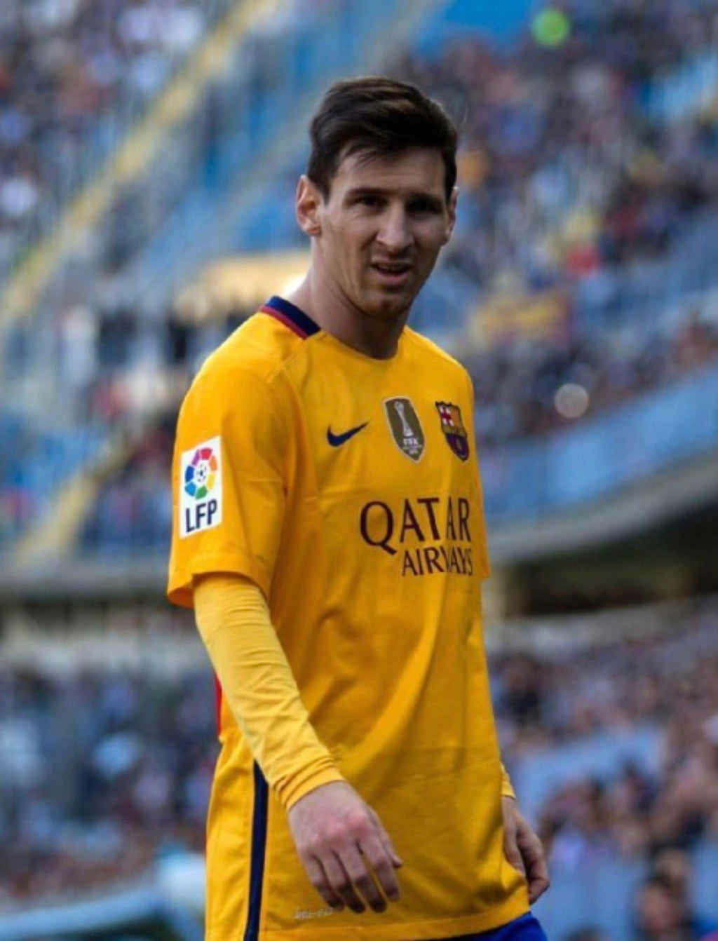 FC Barcelona 2015-16 Messi #10 Away jersey (L)