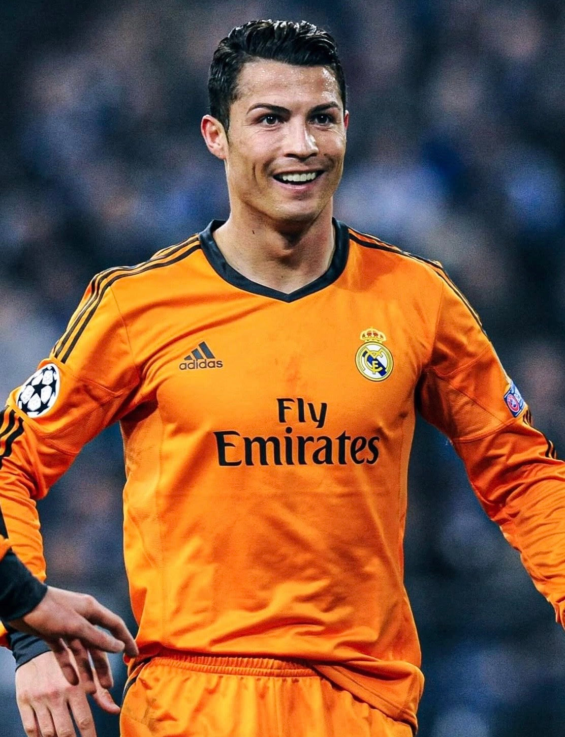 Real Madrid CF 2013-14 Cristiano #7 Away jersey (M)