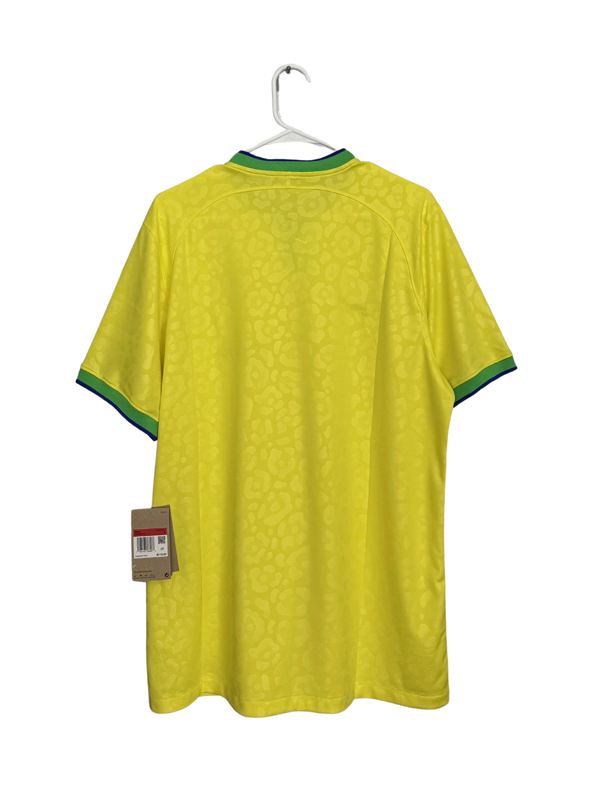 Brazil 2022 Home jersey (L) BNWT