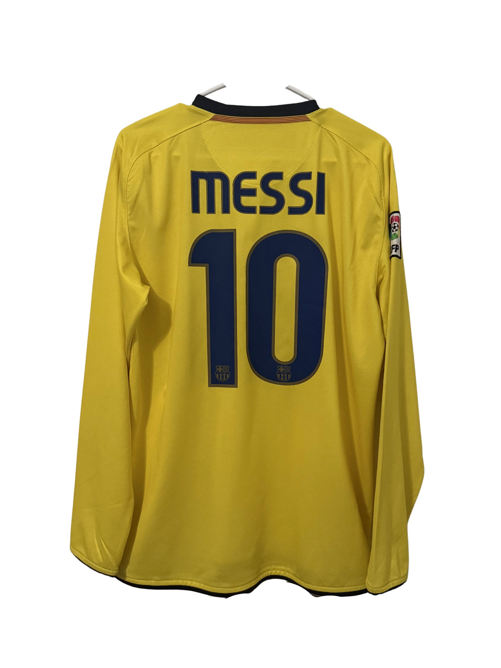 FC Barcelona 2008-09 Messi #10 Away L/S jersey (M)