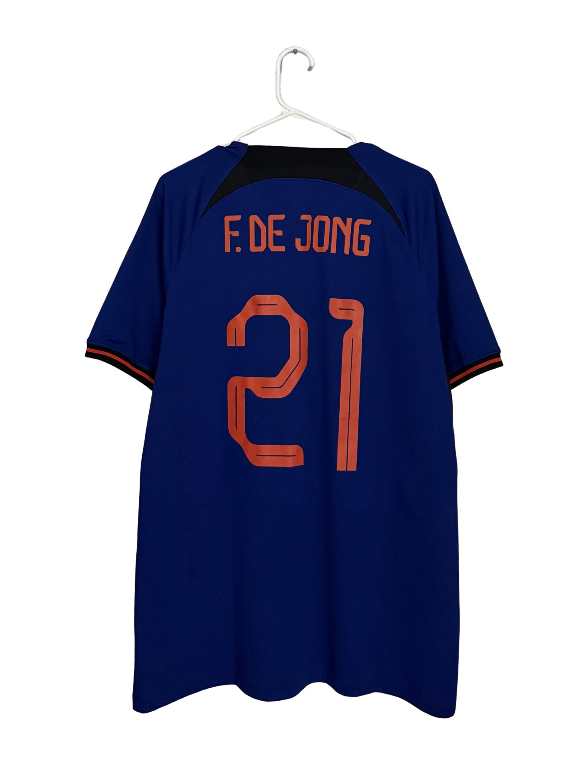 Netherlands 2022 De Jong #21 Away jersey (XL)