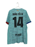FC Barcelona 2023-24 Joao Felix #14 Third PLAYER ISSUE jersey (XL)