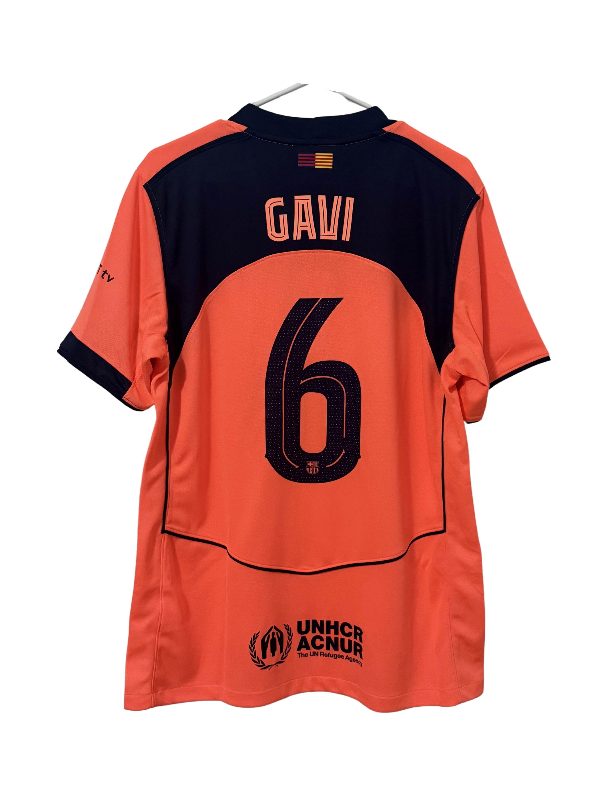 FC Barcelona 2025-26 Gavi #6 Third jersey (L)