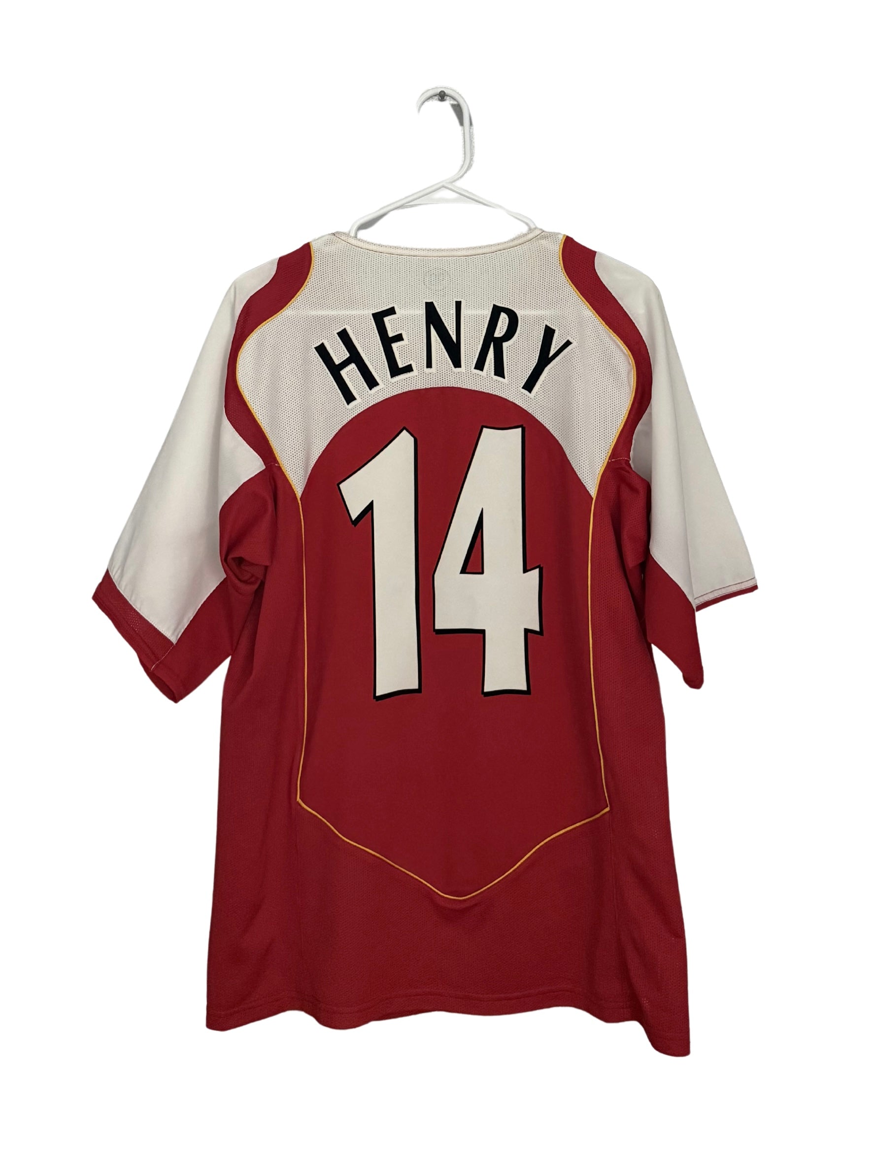 Arsenal FC 2004-05 Henry #14 Home jersey (M)