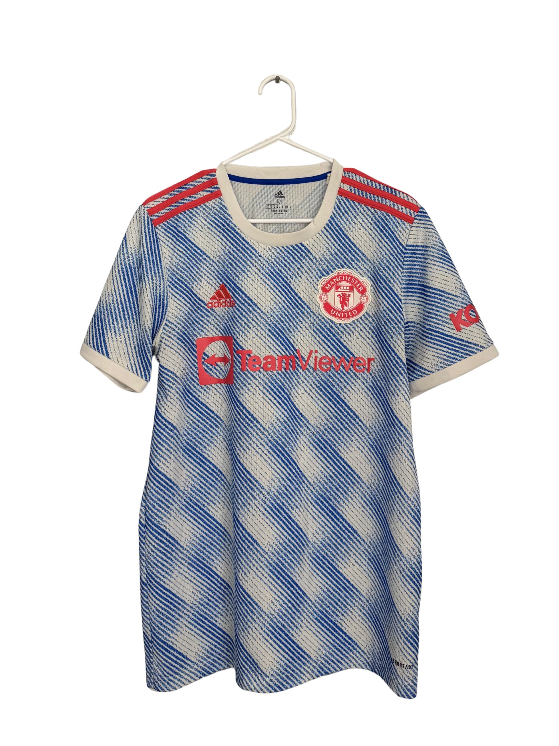 Manchester United 2021-22 Luke Shaw #23 Away jersey (M)