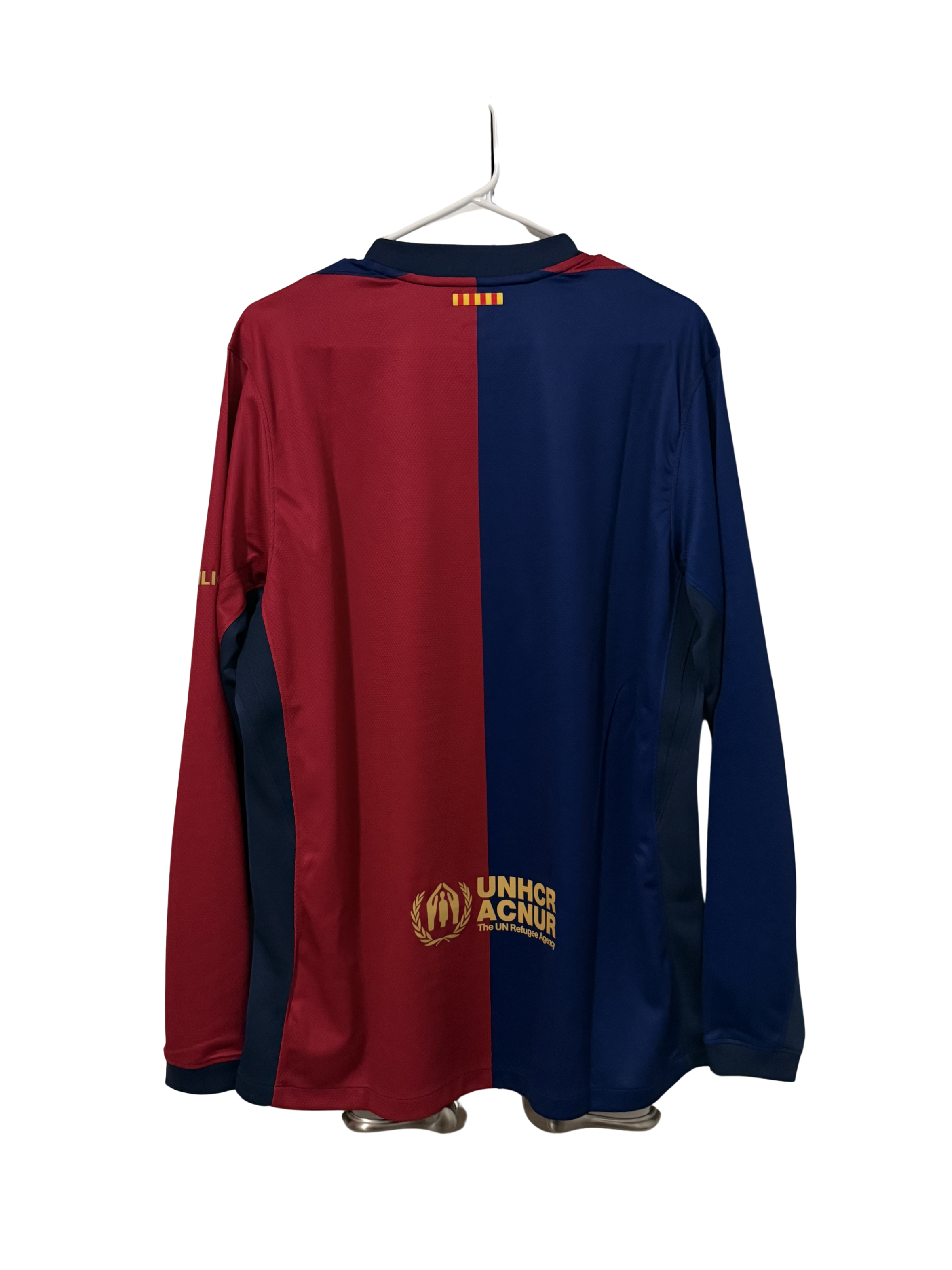 FC Barcelona 2024-25 Home L/S jersey (L) BNWT
